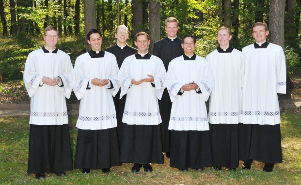 Gruppenfoto der neuen Professen im September 2012 in Bad Münstereifel