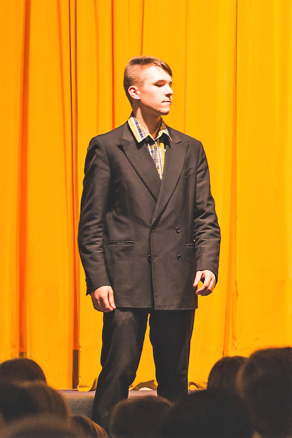 Kurz nach den bestandenen Abiprüfungen hat Dominik Müller (18) noch an der Aufführung des Musicals über Don Bosco teilgenommen. 