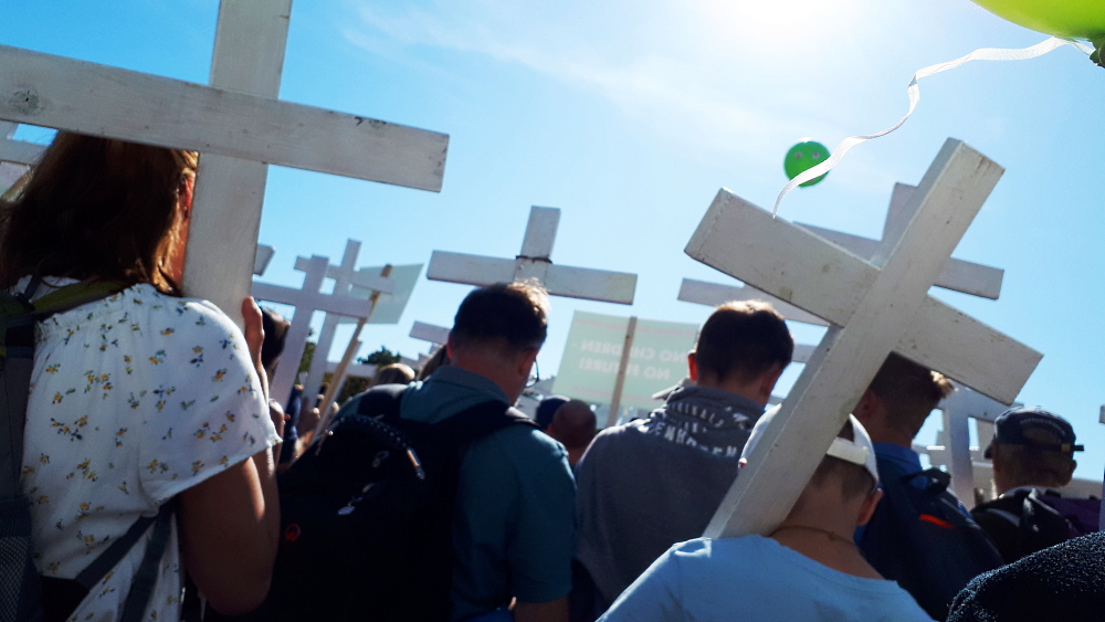 Bereits in den letzten Jahren nahmen Mitglieder des Regnum Christi und Legionäre Christi regelmäßig am Marsch für das Leben in Berlin teil.