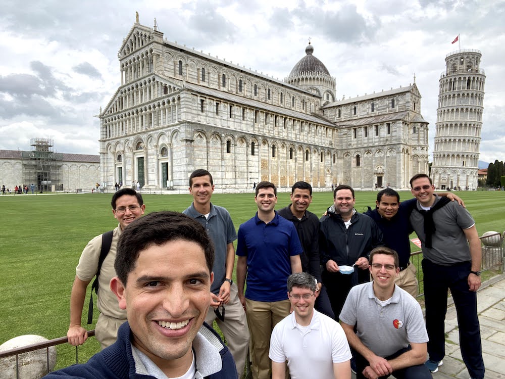Ausflug der Seminaristen nach Pisa. 