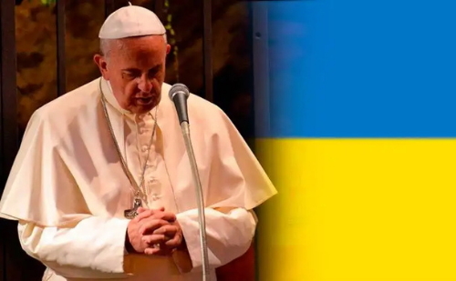 Papst Franziskus ruft zum Gebet für den Frieden auf.