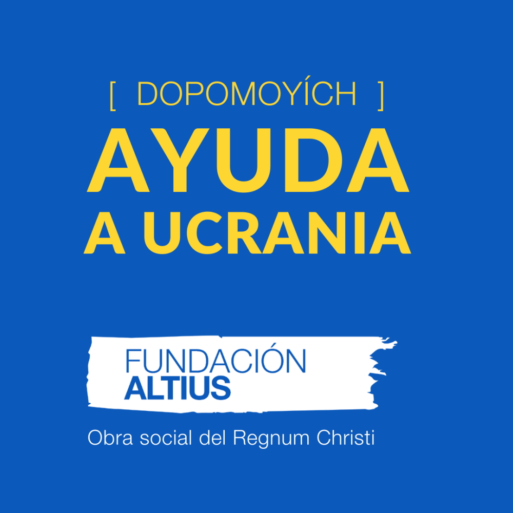 Das ukrainische Wort „Dopomoyích“ bedeutet „Hilfe“. Helfen Sie mit!