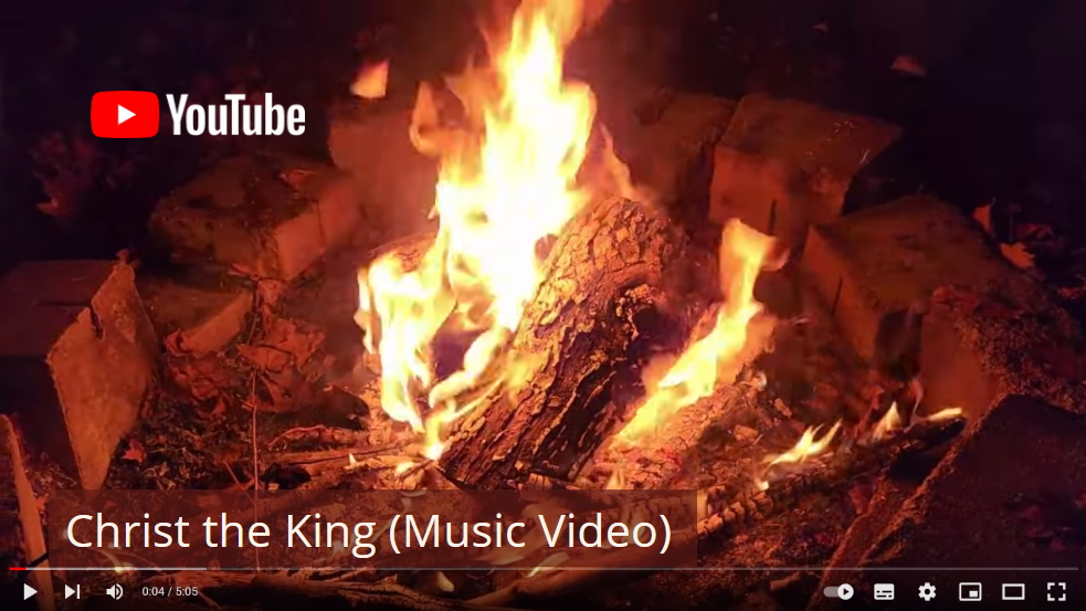 Klicke auf das Bild zum Musikvideo des Regnum Christi auf YouTube zur Feier des Christkönigssonntags! 