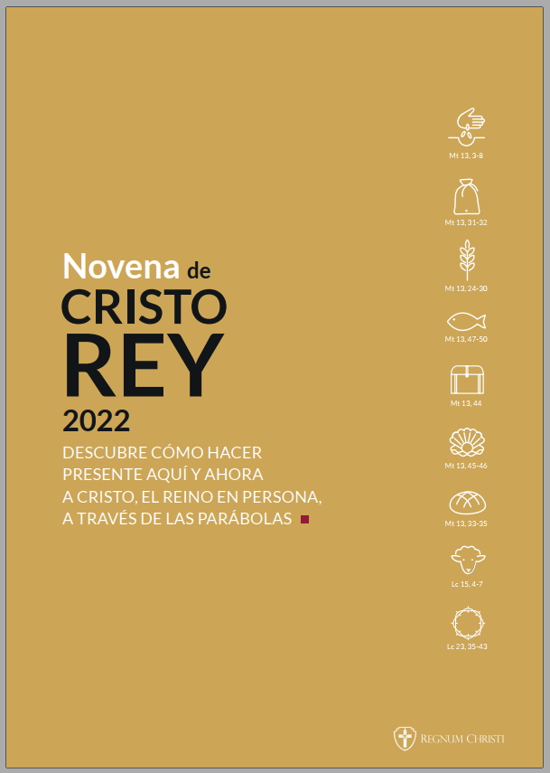 Novene des Regnum Christi in Vorbereitung auf das Christkönigsfest (auf Spanisch). Zum Download auf Bild klicken!